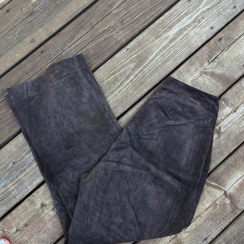 Vintage genuine suede leather Danier pants - Picture 3 of 5